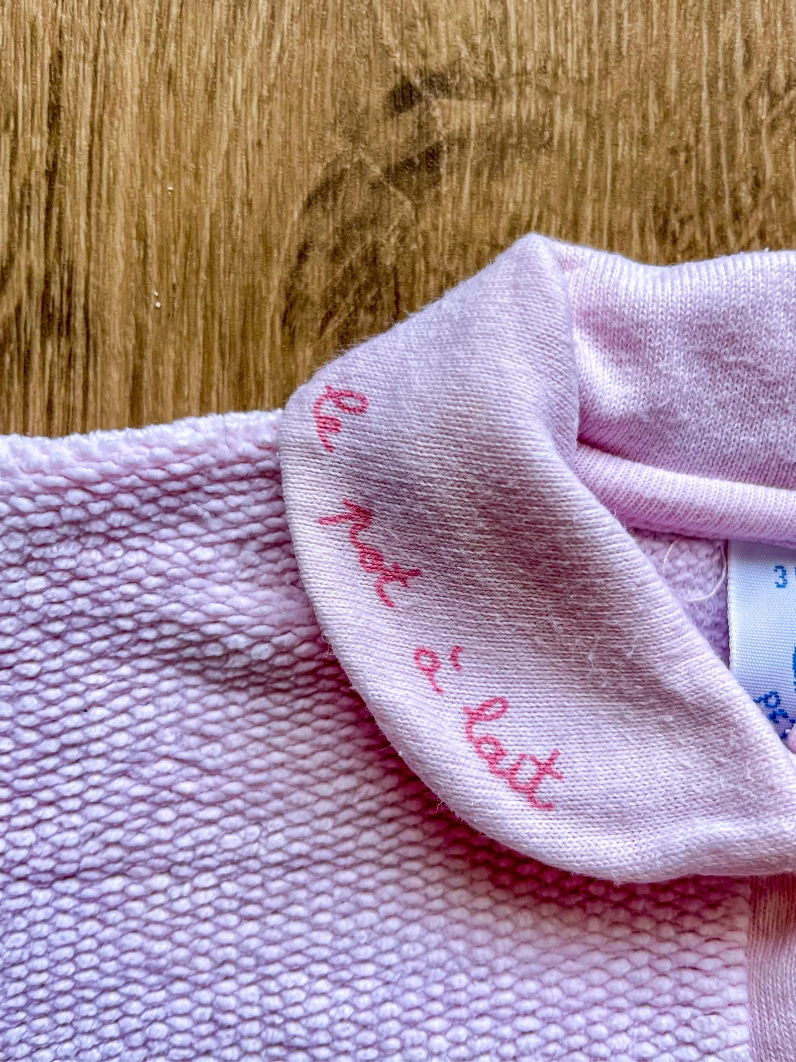 Roze jumpsuit Petit Bateau maat 3 maanden – photo 2